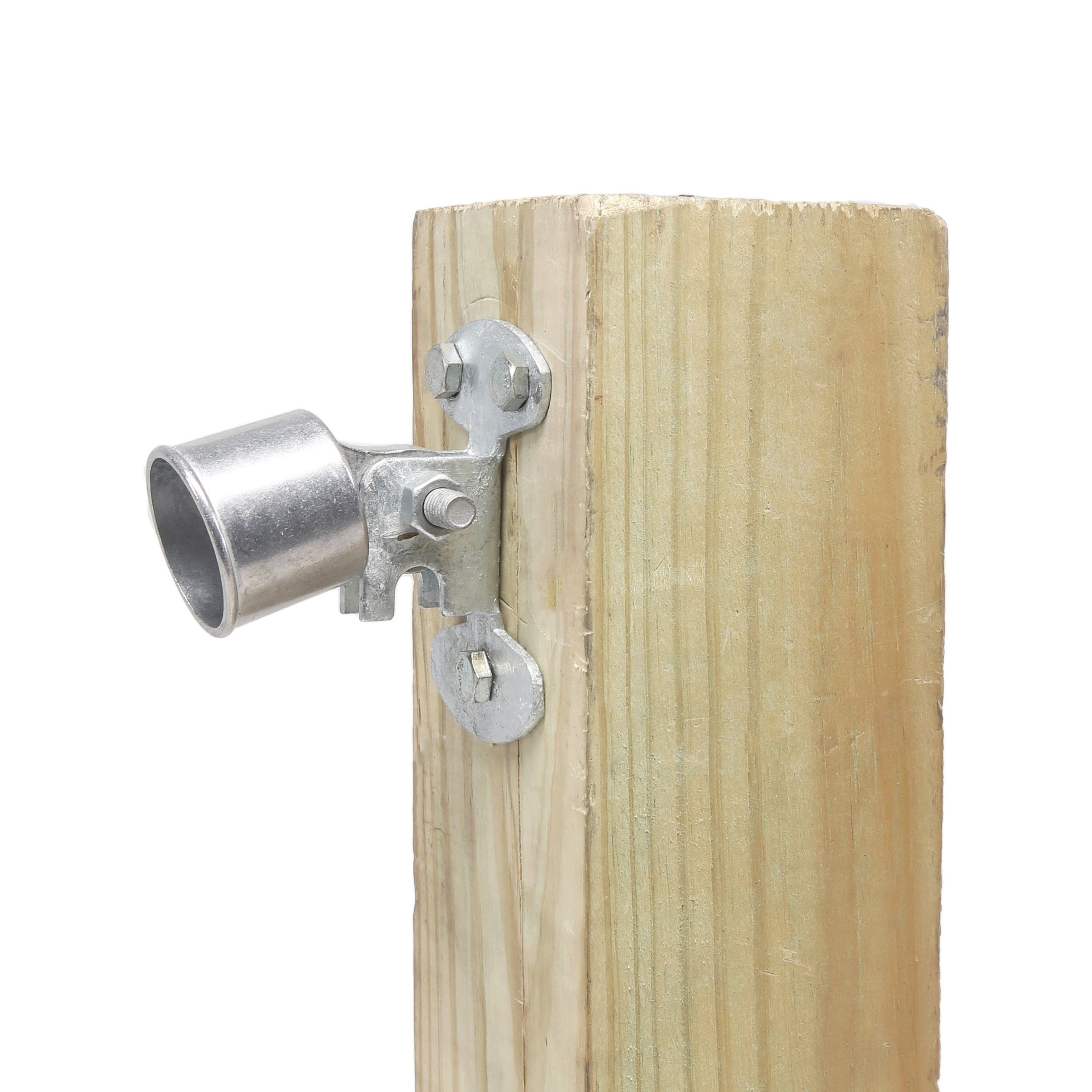 Chain Link Fence Top Rail Wall Mount Rail End for 1 3/8" Top Rail Chain