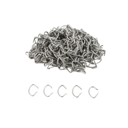 Chain Link Fence Aluminum and Steel Hog Rings - Chain Link Fittings ...