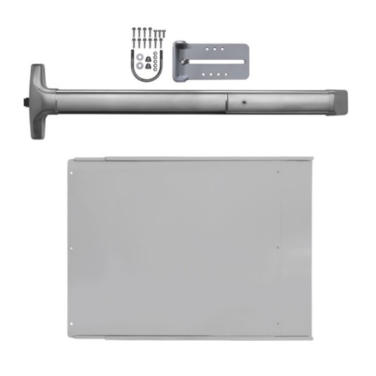 Chain Link DAC Standard Exit Bar Kit with 36" Detex Advantex Bar with Switch & Silver Plate
