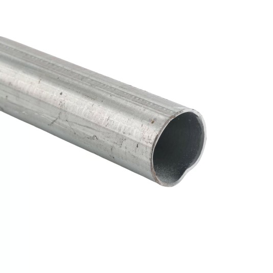 Chain Link 4' Long x 1 3/8" Round Residential Fence Pipe Tubing [0.065" Wall] (Single Piece)