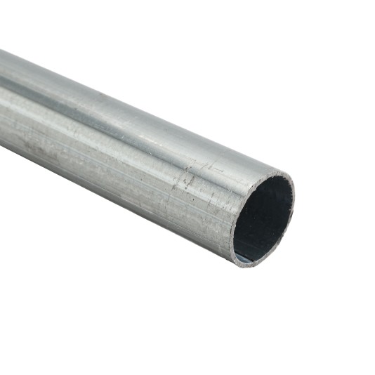 Chain Link 6' Long x 1 3/8" Round Residential Fence Pipe Tubing [0.065" Wall] (Single Piece)- (Galvanized Steel) (Pipe Tubing)