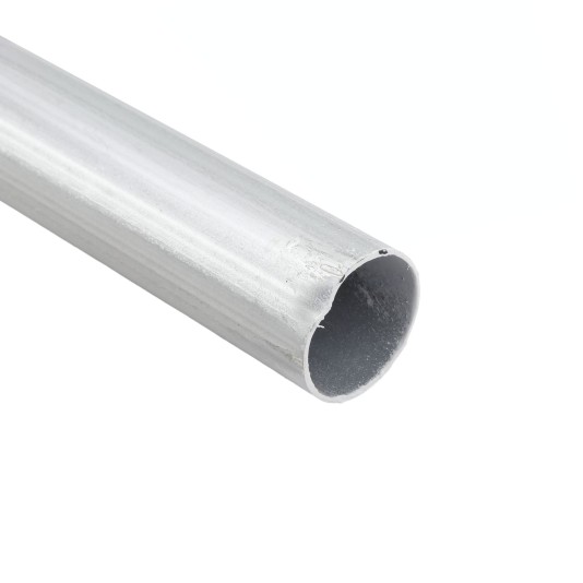 Chain Link 4' Long x 1 5/8" Round Residential Fence Pipe Tubing [0.065" Wall] (Single Piece)- (Galvanized Steel)