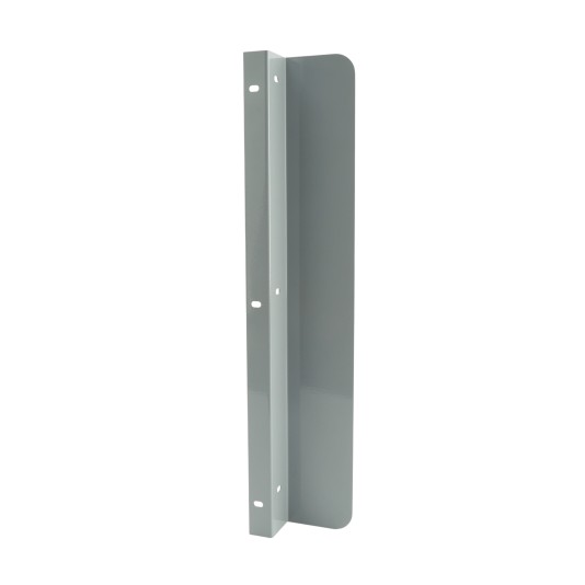 Chain Link DAC 24" Tall Gate Latch Protector for 2" Posts (Silver)