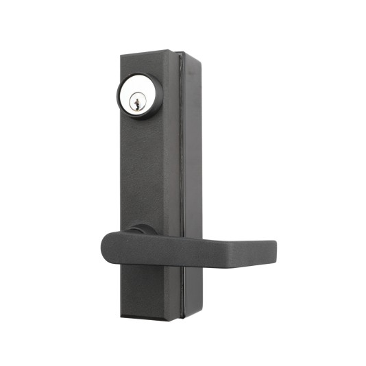 Chain Link DAC Electrified Control Trim for Detex Bar (Right-Hand Reverse With Black Lock Box) - 6200RH-B