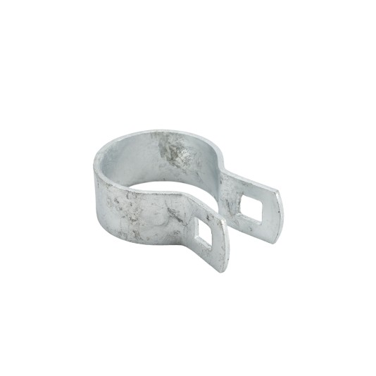 Chain Link 2" [1 7/8" OD] Heavy Brace Band - Rail End Band (Galvanized Steel)