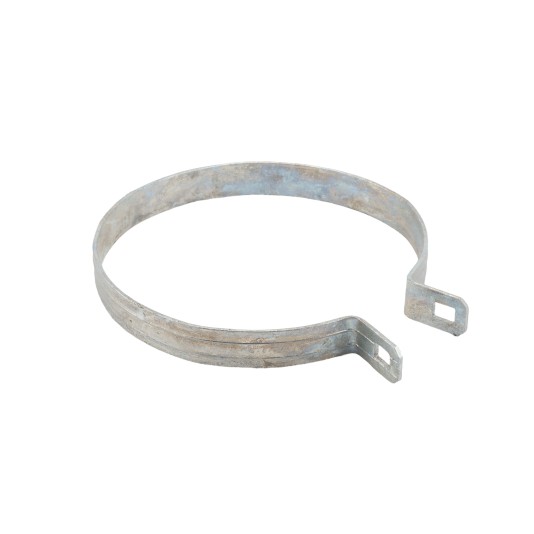 Chain Link 6 5/8" Beveled Brace Band - (Galvanized Steel) (Brace-Tension Band)