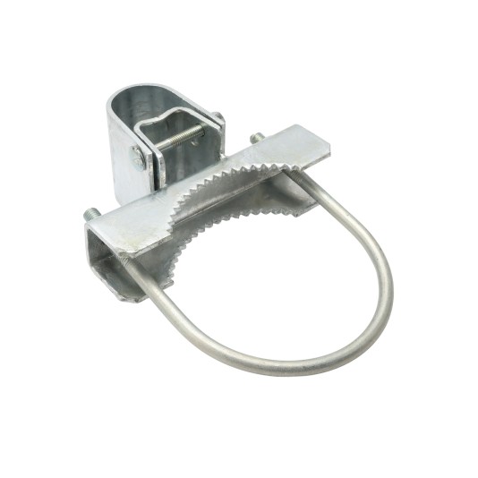 Chain Link 5" SCH40 [5 9/16" OD] Bulldog Industrial Gate Hinge - Butt Hinge (Pressed Steel) (Hinge)