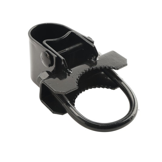 Chain Link 3" [2 7/8" OD] Black Bulldog Industrial Gate Hinge - Butt Hinge (Pressed Steel)