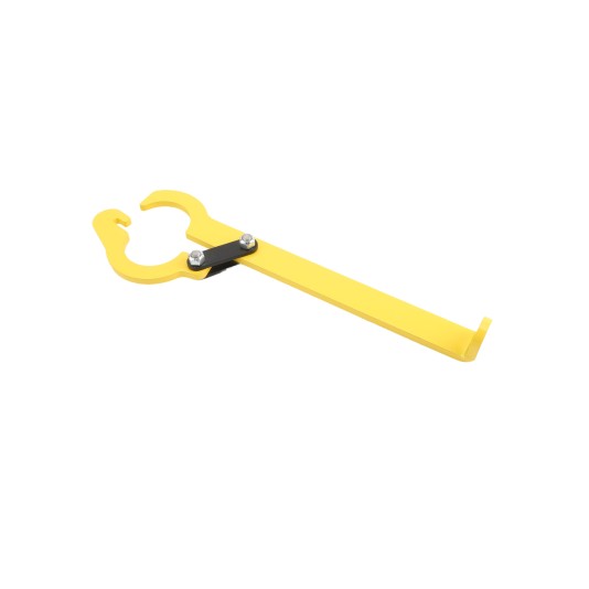 Chain Link Fence 2 1/2" (2 3/8" OD) Bear Hold Chain Link Fence Stretcher Tool (Yellow)
