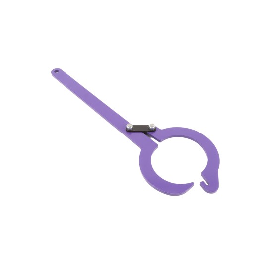 Chain Link 4 1/2" Bear Hold Chain Link Fence Stretcher Tool Purple (Leaver Action Snaps Into Place)
