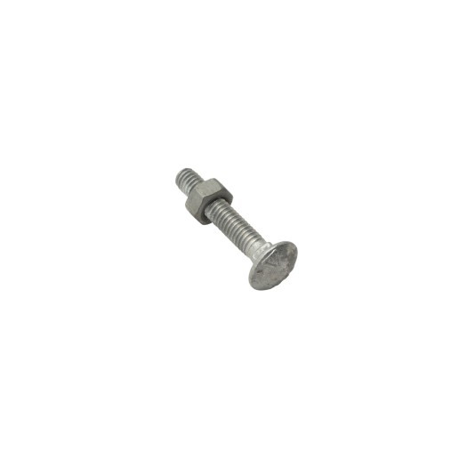 Chain Link 5/16" x 1 3/4" Carriage Bolt & Nut (Hot Dip Galvanized Steel)