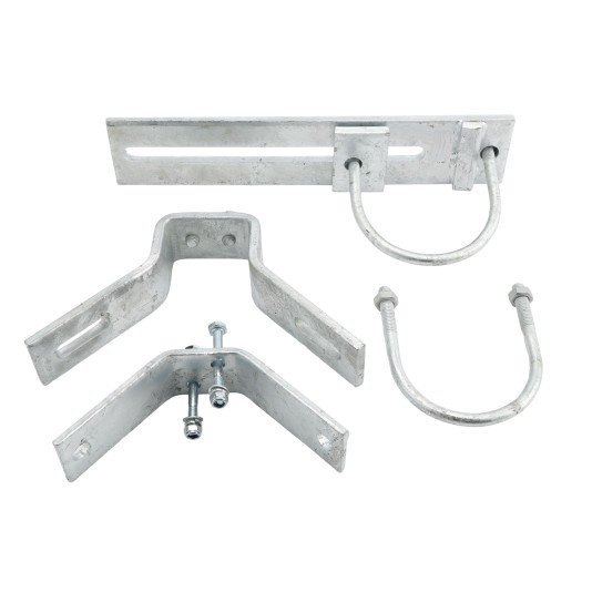 Chain Link Cantilever Gate Nesting Latch for 3 1/2" or 4 1/2" Post (Receiver/Latch)