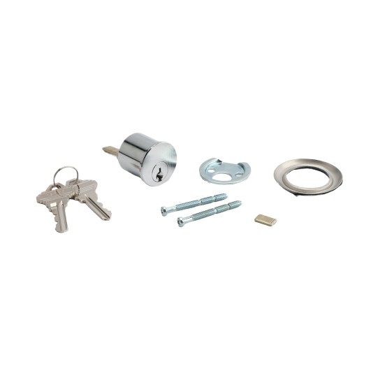 Chain Link DAC Keyed Alike Rim Cylinder with Two Keys