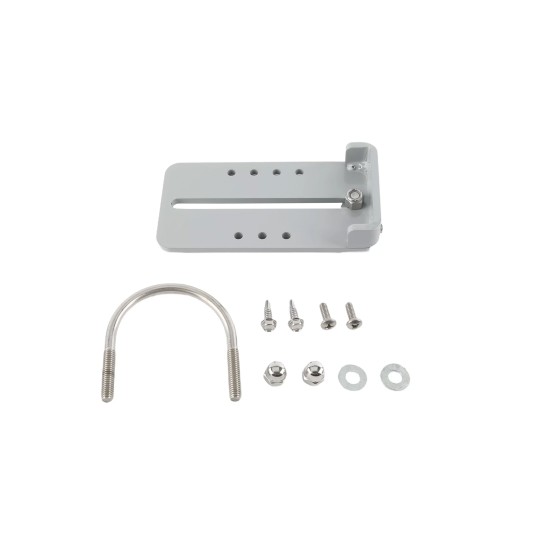 Chain Link DAC Receiver Bracket For Panic Exit (Silver)