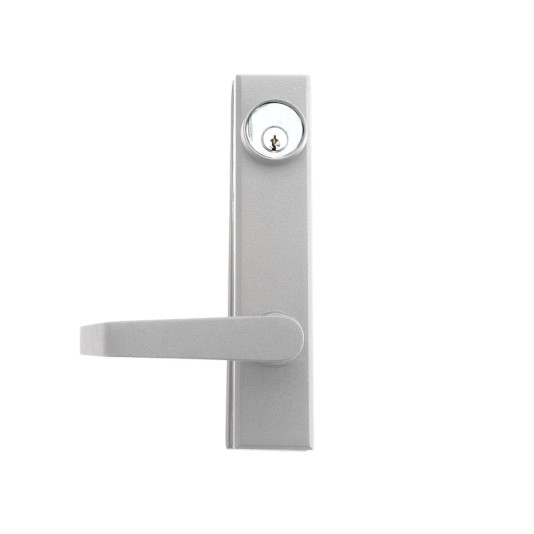 Chain Link Silver DAC Electrified Control Trim for Detex Bar - Left Handed
