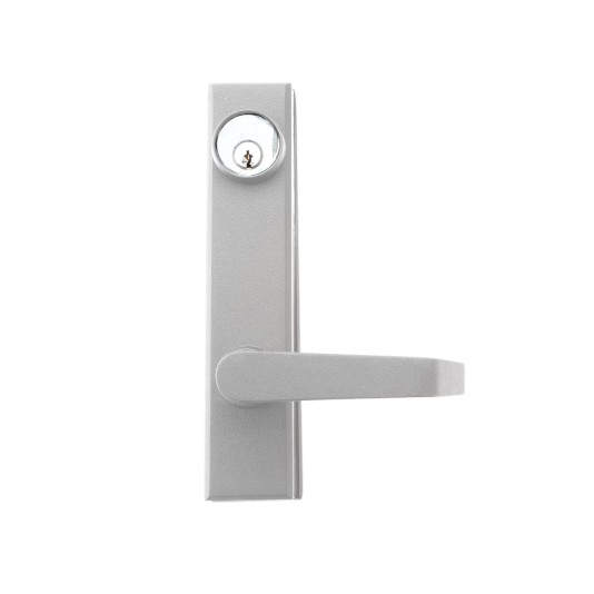 Chain Link Silver DAC Electrified Control Trim for Detex Bar - Right Handed