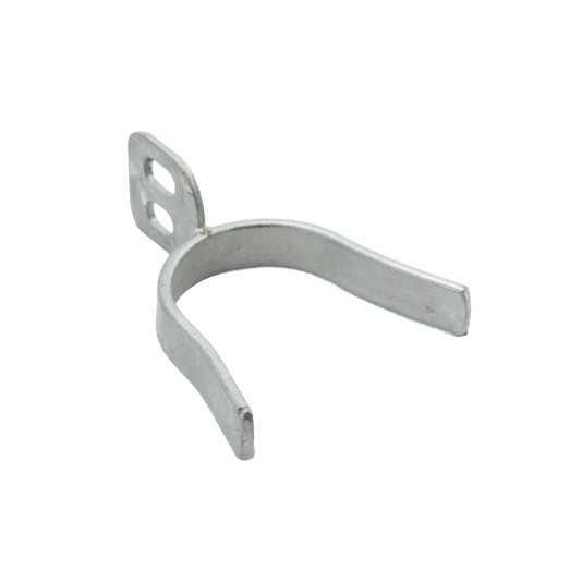 Chain Link 2 1/2" [2 3/8" OD] Drop Fork Latch - Gate Fork Latch (Galvanized Pressed Steel)