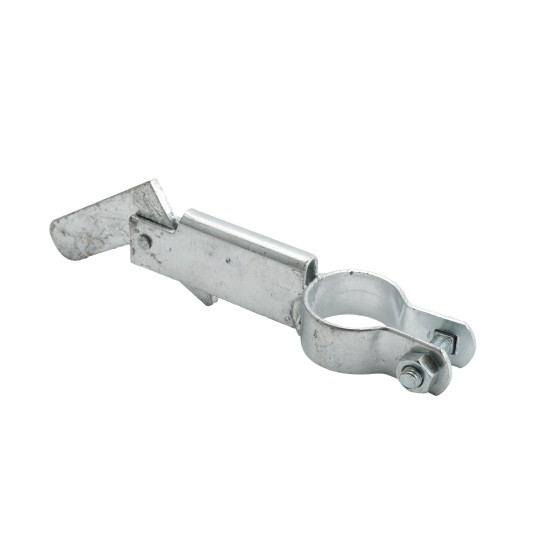 Chain Link 1 5/8" or 2" [1 7/8" OD] Duckbill Gate Holdback - Gate Open Keeper (Pressed Steel) (Other)