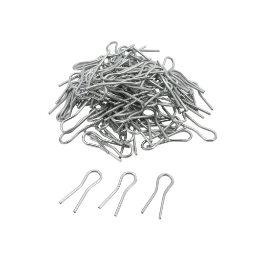 EZ Twist (9 Gauge Core) Preformed Galvanized Steel Tie Wires - 1000 Pack - EZTT-9-TW