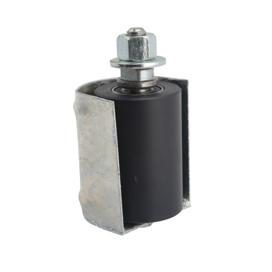 Chain Link 3" Nylon Gate Roller with Cover (Pressed Steel) (Other)