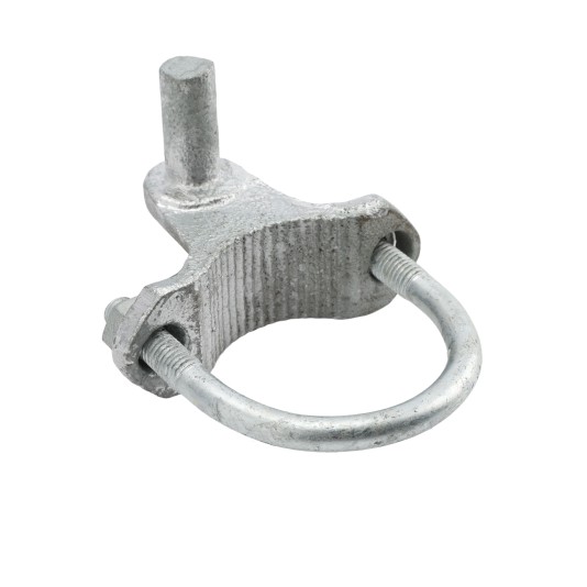 Chain Link Heavy Duty 2 1/2" [2 3/8" OD] x 5/8" Male Gate Post Hinge (Galvanized Malleable Steel)