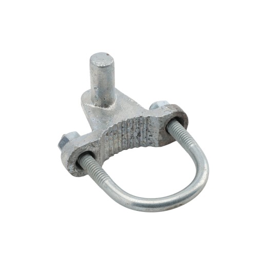 Chain Link Heavy Duty 2" [1 7/8" OD] x 5/8" Male Gate Post Hinge (Galvanized Malleable Steel)