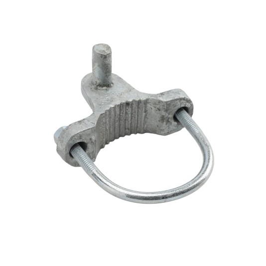 Chain Link Heavy Duty 3" [2 7/8" OD] x 5/8" Male Gate Post Hinge (Galvanized Malleable Steel)