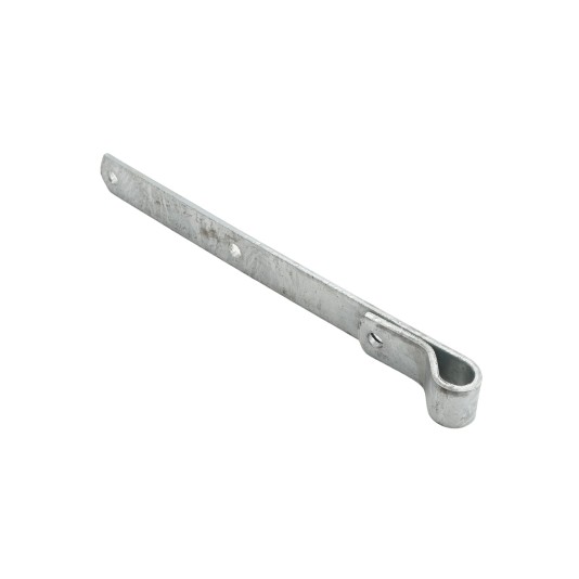 Chain Link 12" Heavy-Duty Strap Gate Hinge for Wood Gates (Hot Dip Galvanized Steel) (Hinge)