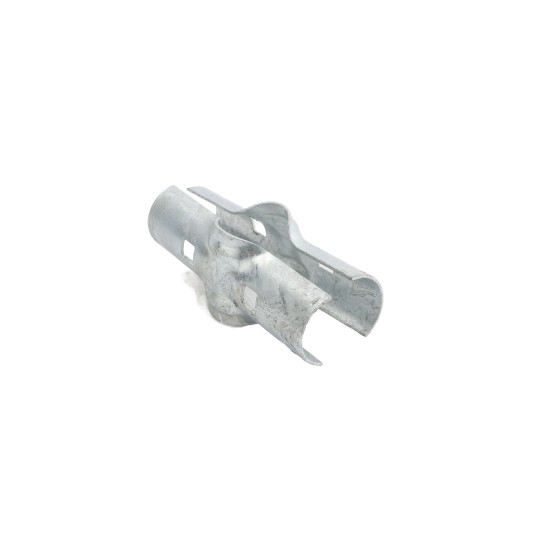 Chain Link 1 3/8" x 1 3/8" Line Rail Clamp - Boulevard Clamp (Galvanized Steel)