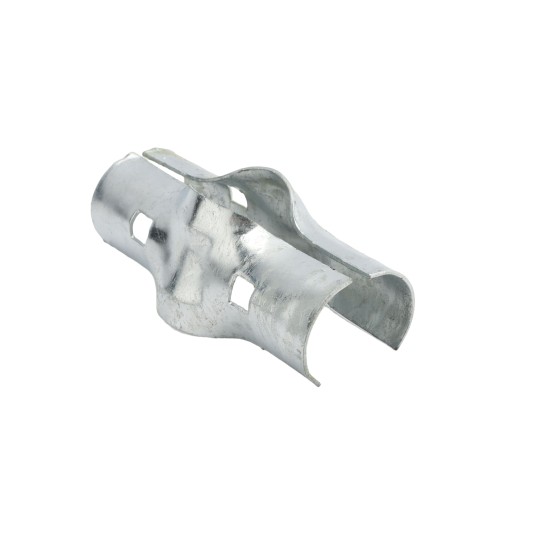 Chain Link 2" [1 7/8"] x 1 5/8" Line Rail Clamp - Boulevard Clamp (Galvanized Steel)