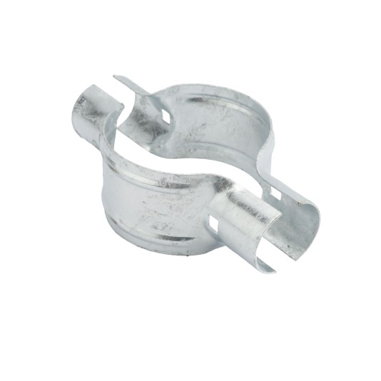 Chain Link 3" [2 7/8" OD] x 1 5/8" Line Rail Clamp - Boulevard Clamp (Galvanized Steel)