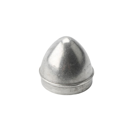 Chain Link 2 1/2" Die-Cast Aluminum External Acorn Post Cap (Fits 2 3/8" OD) Chain link Acorn Pipe Post Cap