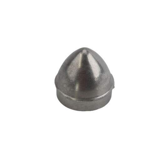 Chain Link 2" Die-Cast Aluminum External Acorn Post Cap (Fits 1 7/8" OD) Chain Link Acorn Pipe Post Cap