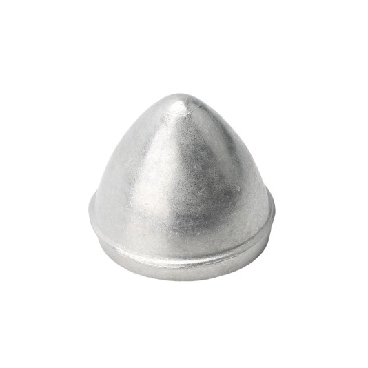 Chain Link 3" Die-Cast Aluminum External Acorn Post Cap (Fits 2 7/8" OD) Chain Link Acorn Pipe Post Cap