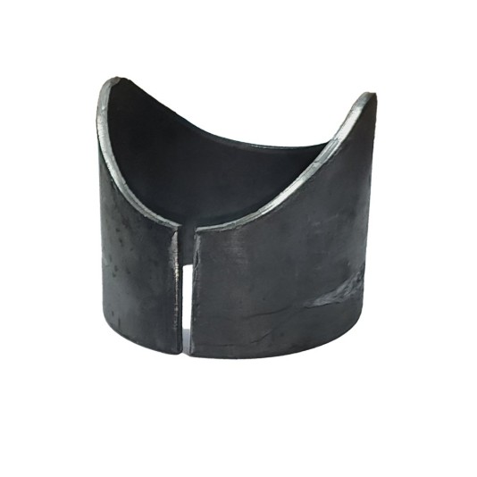 Chain Link Pipe Saddle 2 7/8" x 2 7/8" Pipe Pal Weld on Saddle (Bare Raw Steel)