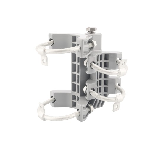 Self Closing Spring Gate Hinge Universal (1 3/8" / 1 5/8" / 1 7/8" Gate Frame) (2 3/8" / 2 7/8" Post) Grey Each 