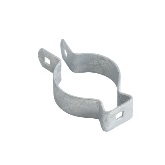 Chain Link Commercial Sign Mounting Bracket for 2 1/2" Post (2 3/8" OD Pipe)