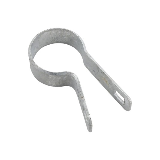 Chain Link 1 5/8" Beveled Tension Band [12 Gauge] (Galvanized Steel)