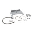 Chain Link DAC Mounting Bracket for HES 9600 Electric Strike - Silver