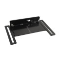 Chain Link DAC Mounting Kit with HES 9600 Black Electric Strike & Mounting Bracket (Panic Bars)