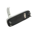 Chain Link DAC Dual-Sided Heavy-Duty Combination Lock & Lever Handle Kit with Steel Box & Black Receiver