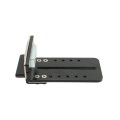 Chain Link DAC Dual-Sided Heavy-Duty Combination Lock & Lever Handle Kit with Steel Box & Black Receiver