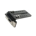 Chain Link DAC Dual-Sided Heavy-Duty Combination Lock & Lever Handle Kit with Steel Box & Black Receiver