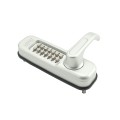 Chain Link DAC Dual-Sided Heavy-Duty Combination Lock & Lever Handle Kit with Steel Box & Black Receiver
