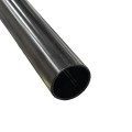 Chain Link Black 10' 6" Long x 1 3/8" Round Residential Fence Swedged End Pipe Tubing [0.065" Wall] (Black Powder-Coated Steel) (Pipe Tubing)