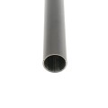 Chain Link Black 3' Long x 1 3/8" Round Residential Fence Pipe Tubing [0.065" Wall] (Black Powder-Coated Steel) (Pipe Tubing)