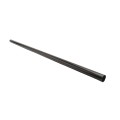 Chain Link Black 4' Long x 1 3/8" Round Residential Fence Frame Tubing [0.065" Wall] (Black Powder-Coated Steel)