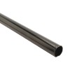 Chain Link Black 4' Long x 1 3/8" Round Residential Fence Frame Tubing [0.065" Wall] (Black Powder-Coated Steel)