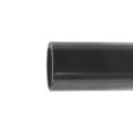 Chain Link Black 6' Long x 1 3/8" Round Residential Fence Pipe Tubing [0.055" Wall]  (Black Powder-Coated Steel)