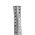 Telspar 1 3/4" x 1 3/4" Square Sign Post with Holes 7' Long 12 Gauge (Pre-Galv Plus G90) (Default)